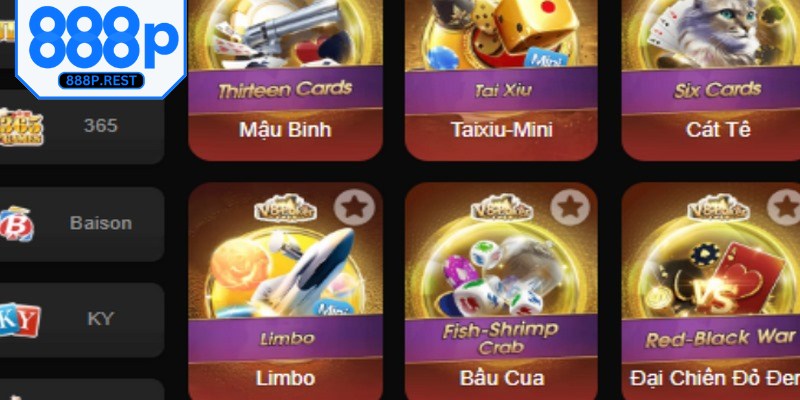 Ưu điểm nổi bật của game bài 888P