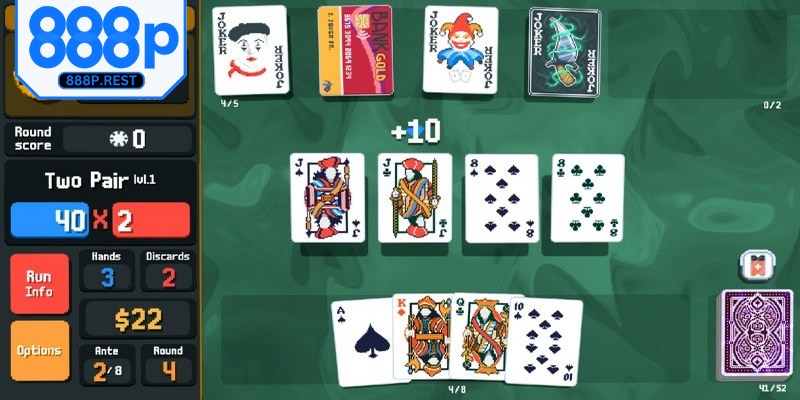 Game bài Joker được biết đến là trò chơi sử dụng bộ bài Tây tiêu chuẩn