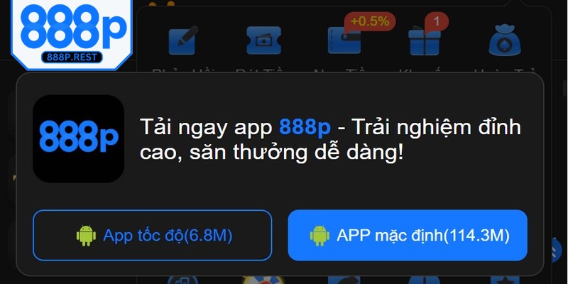 Tải app 888P trên iOS diễn ra nhanh chóng, đảm bảo tính bảo mật tuyệt đối