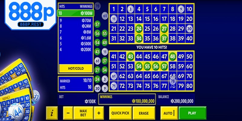 Điểm hấp dẫn làm nên dấu ấn đặc biệt của sảnh  Xổ số 888P